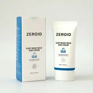 제로이드 이지워시 마일드 선크림 50ml