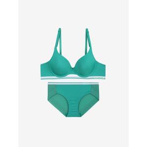 [휠라]아웃핏 영테니스 트임 그린 브라 세트 FI4BAG1452FGRN SKU _P394941401