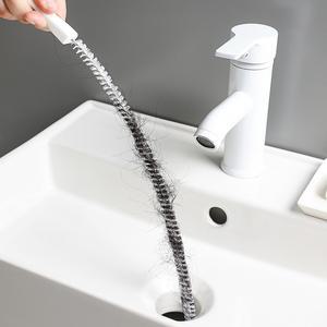 세면대 배수구 머리카락 청소솔 브러 시 막힘 제거 기 오물 스틱 쉬 이물질 집게 뚫기