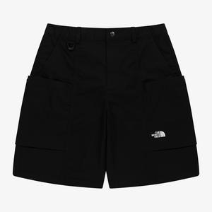 노스페이스 화이트라벨 카고반바지 25SS 에브리데이 카고 쇼츠 NS6NR02J BLK