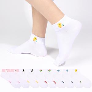 두발로 여성용 길건너 스니커즈양말 10켤레