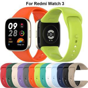 Redmi watch 3 용  실리콘 스트랩 Xiaomi Lite 팔찌 시계 밴드 스포츠 교체 가능한 활성 손목