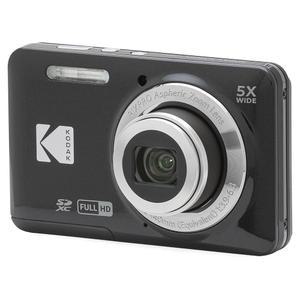 KODAK PIXPRO FZ55-BK 16MP CMOS 센서 디지털 카메라 5배 광학 줌 28mm 광각 1080P 풀 HD 비디오 2.7인치 LCD 브이로그 카메라(블랙)