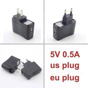 마이크로 USB 충전기 범용 100V 240V AC-DC 전원 공급 여행용 5V 500mA