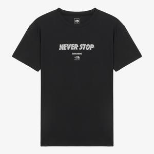 노스페이스 남성 냉감 기능성 등산 반팔티셔츠 25SS 남성 플렉서 반팔 라운드티 NT7UR16A BLK