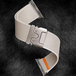 Apple Watch 울트라 2 밴드 용 낙하산 스트랩 49mm 팔찌 correa 시리즈 10 9 8 7 6 5 3 SE