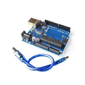 아두이노 UNO R3 공식 박스 ATMEGA16U2 MEGA328P 개발 보드 USB 케이블