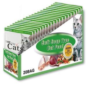 더캣츠_치킨연어스프 50g 20개입