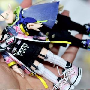 미즈키 Goldenglow Ob11 의류, BJD 애니메이션 게임 코스프레 인형 수제 제품 장난감 액세서리, 1/12