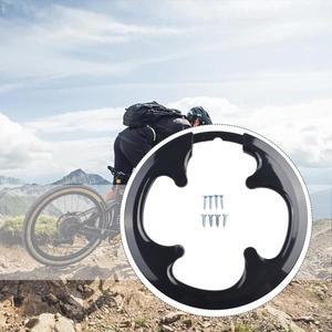 42T/44T 자전거 체인 링 가드 보호대 8 홀 MTB 휠 커버 사이클링 도구