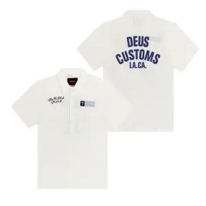 데우스엑스마키나 셔츠 DMP255066 VWH 포어코트 반팔 남성셔츠 당일발송
