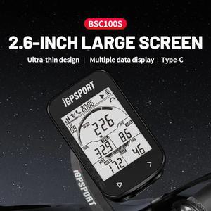 GPS 자전거 컴퓨터 BSC100S 사이클 무선 속도계 디지털 스톱워치