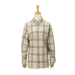 버버리 아이베리 체크 셔츠 IVERY SHIRT CHK LIGHT TAUPE 8104397