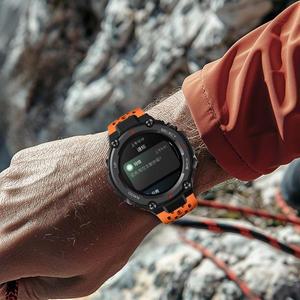 Huami Amazfit T-REX/T-REX 2ULTRA 손목 밴드 용 Amazfit T-REX 3/2 스포츠 팔찌 시계 밴드 용 부드러운 통