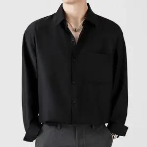남성 3컬러 베이직 포켓 여름 간절기 긴팔 셔츠 남방 남자셔츠