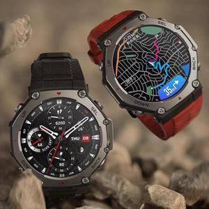 AMAZFIT T-Rex 3 HD 강화 필름 터치 감도 지문 방지 눈부심 방폭 유리 보호 1Pcs