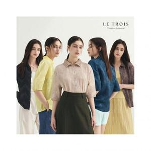 LE TROIS25SS 르투아 스모킹 플리츠 블라우스 2종 882056