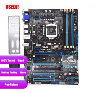 Asus P8B75 V 데스크탑 마더보드 인텔 소켓 LGA 1155 i3 DDR3 32G SATA3 USB3.0