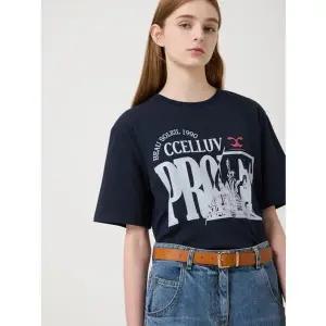 [CC콜렉트](광주신세계)[씨씨콜렉트] 그래픽 프린팅 베이직 티셔츠 C252PSM332