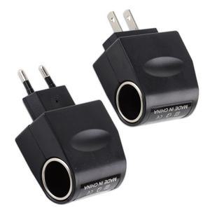 가정용 자동차 충전기 시가 담배 라이터 110V-220V AC 12V DC 자동 전원 어댑터 변환기 소켓
