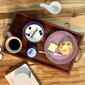 나무선생 멀바우 원목 엔틱 빈티지 트레이 쟁반/쟁반/집들이/선물/사각/우드/트레이/스텐/나무/정리/세트