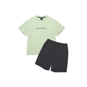 내셔널지오그래픽 키즈 K242UPB930 5부 상하세트-2 SMOKE GREEN 811829