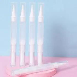 네일아트 오일 등 소분 진공 3mm 붓펜 용기 5개 세트