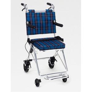 [페어윈] 엠케이 경량 알루미늄 휠체어 콤팩트200 (COMPACT-200) - 체크블루(7kg)