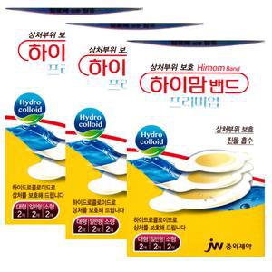 jw중외) 하이맘 밴드 더프리미엄 혼합형 (6매입) x 3팩