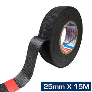 부직포 천테이프 잡소리 방지 흡음테이프 25mm 차량용 배선마감 노이즈