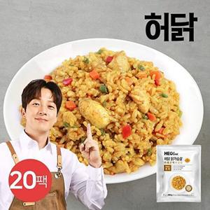 [허닭]닭가슴살 카레 곤약볶음밥 250g 20팩