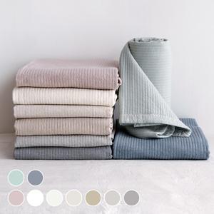 타임리스 순면 60수  워싱 피그먼트 이불겸패드 S 8color