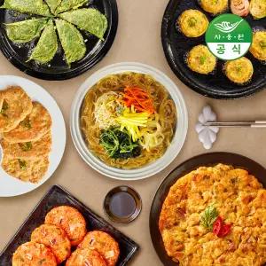 사옹원 부침명장 프리미엄 간편 모듬전 모음 / 김치전 땡초부추전 동태전 깻잎전 오미산적 고기완자 해물파전