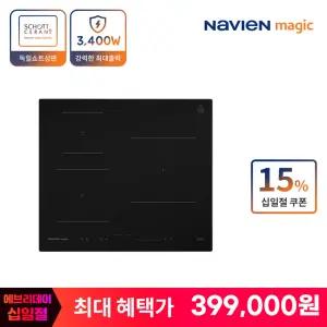 나비엔 매직 파워부스트 3구 인덕션 ERI-4013AN