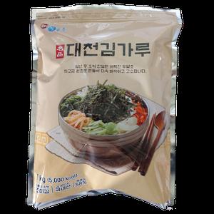 청푸른 대천김 조미 김가루1kg 대용량김가루 주먹밥용 고명용