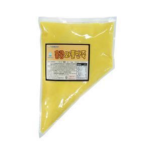알앤알 홍콩 와플 반죽 1kg 홈베이킹 와플 반죽