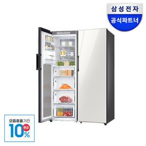 [으뜸효율]삼성전자 비스포크 2도어 냉장고 세트 RR39A7695AP+RZ32A7665AP 698L 메탈쿨링 키친핏