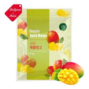 [맥그로우앤마리] 냉동 애플망고(페루) 1kg