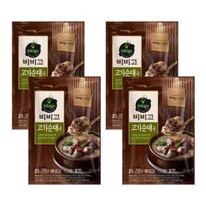 [소비기한 임박] CJ비비고고기순대국700G, 4개