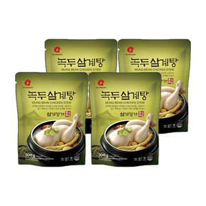 마니커 녹두 삼계탕 900gx4봉