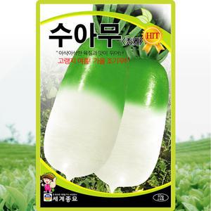 세계종묘 수아무 씨앗 10g 고랭지 여름 가을 조기무씨 종자