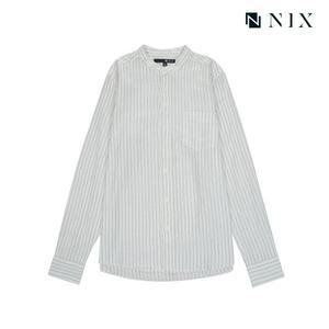 [닉스]남성용 세로스트라이프 헨리넥셔츠_FNLFCSS103M