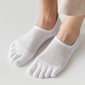 남성 여름 발가락양말 시원한 발가락 덧신 무좀양말 3장