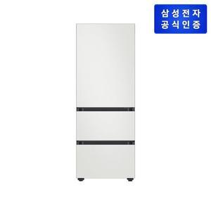 삼성 비스포크 김치플러스 3도어 313L 키친핏 RQ33DB74D201(코타화이트)
