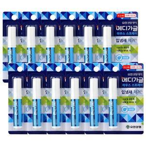 유한양행 메디가글 스프레이 민트향 6.5ml x 12