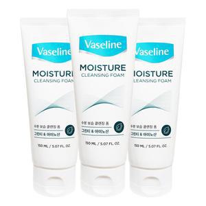 바세린 클렌징 폼 모이스처 150mL x 3개