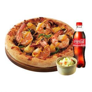 (오리지널)블랙타이거 슈림프S+코울슬로+콜라 500ml