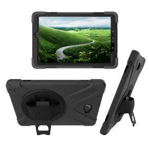 갤럭시탭A6 SM-P580 P585 케이스 10.1인치 S펜 범퍼 스트랩 어깨끈 라운드 글러브 아머