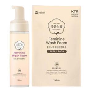 좋은느낌 제주 클린워터 여성청결제 200ml + 리필150ml