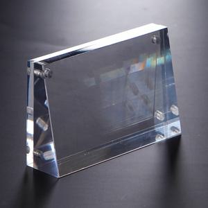 아크릴메뉴판 경사형 가격표 아크릴 꽂이 네임택 9X5.5m
